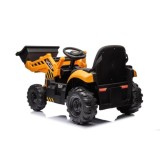 JOKO Elektrický Traktor JCB s naberačkou + diaľkové ovládanie 2,4Ghz, žltý