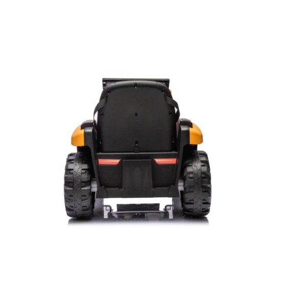 JOKO Elektrický Traktor JCB s naberačkou + diaľkové ovládanie 2,4Ghz, žltý