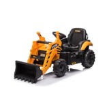 JOKO Elektrický Traktor JCB s naberačkou + diaľkové ovládanie 2,4Ghz, žltý
