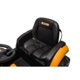 JOKO Elektrický Traktor JCB s naberačkou + diaľkové ovládanie 2,4Ghz, žltý