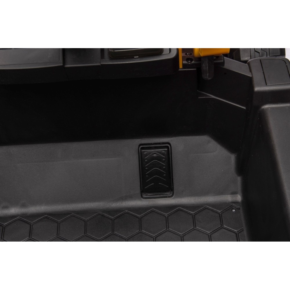 JOKO Elektrický Traktor JCB s naberačkou + diaľkové ovládanie 2,4Ghz, žltý