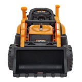 JOKO Elektrický Traktor JCB s naberačkou + diaľkové ovládanie 2,4Ghz, žltý