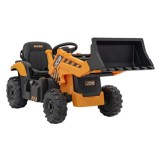 JOKO Elektrický Traktor JCB s naberačkou + diaľkové ovládanie 2,4Ghz, žltý