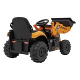 JOKO Elektrický Traktor JCB s naberačkou + diaľkové ovládanie 2,4Ghz, žltý