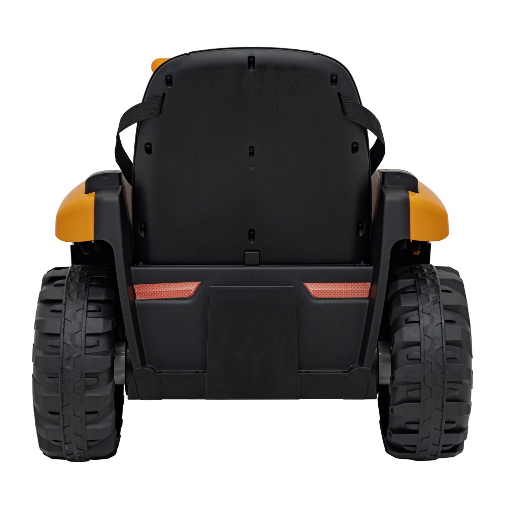JOKO Elektrický Traktor JCB s naberačkou + diaľkové ovládanie 2,4Ghz, žltý