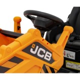 JOKO Elektrický Traktor JCB s naberačkou + diaľkové ovládanie 2,4Ghz, žltý