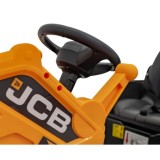 JOKO Elektrický Traktor JCB s naberačkou + diaľkové ovládanie 2,4Ghz, žltý