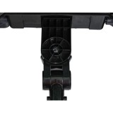 JOKO Elektrický Traktor s predným nakladačom a vlečkou D68, 2x200W 24V, kožené sedadlo, celková dĺžka 233cm, modrý