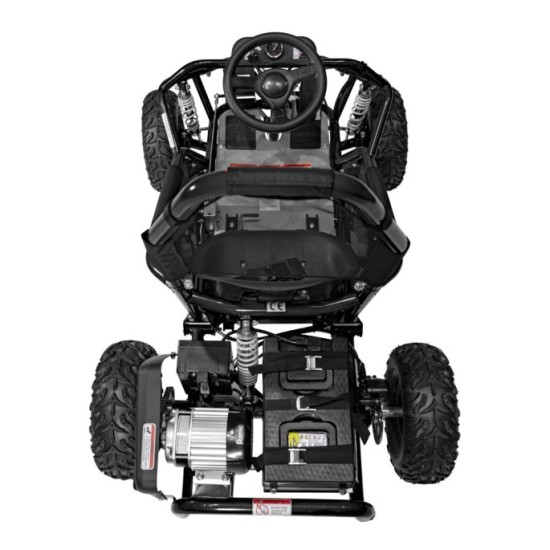 Joko, Elektrická bugina MUD MONSTER 1000W, rýchlosť 30km/h, nosnosť 68kg, čierna