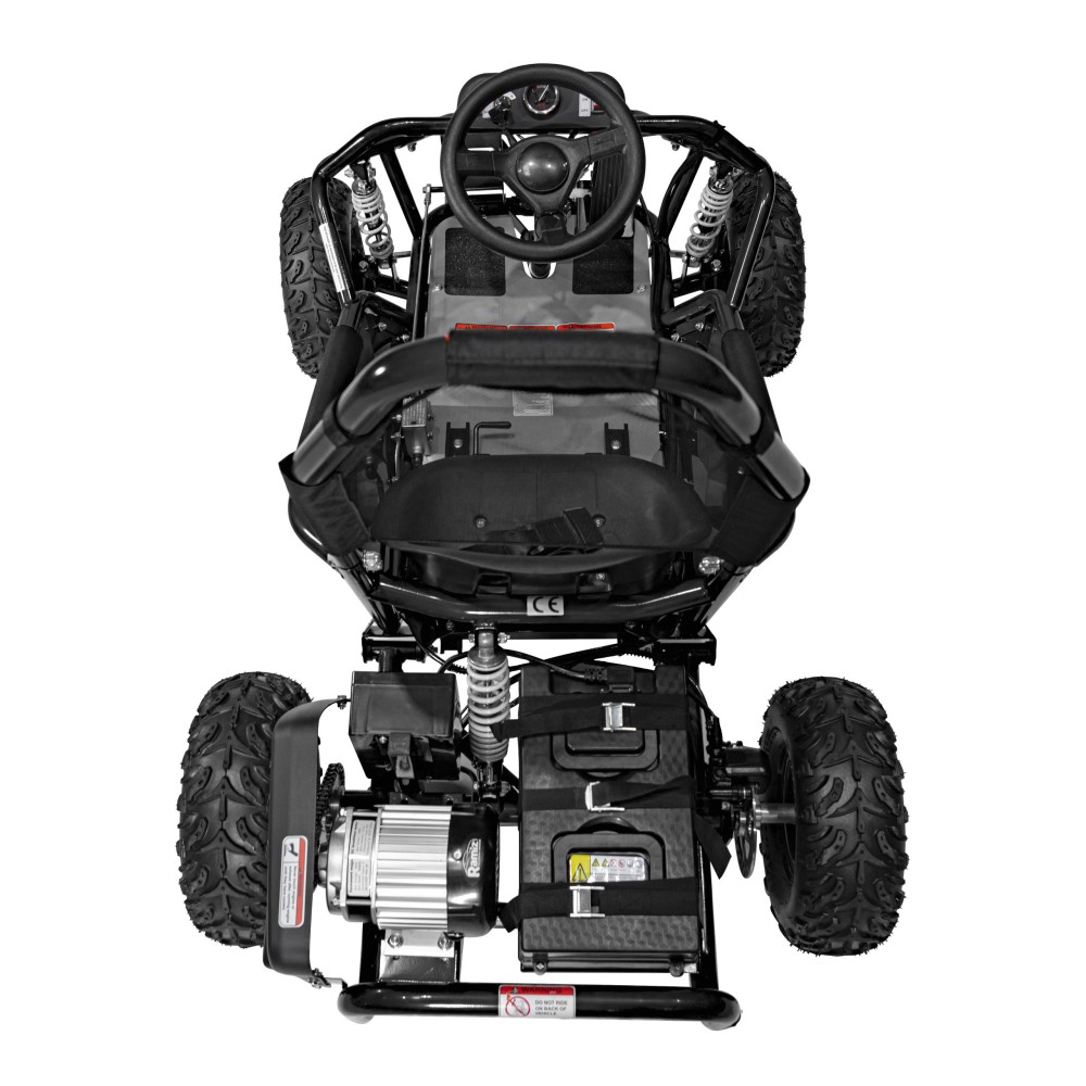 Joko, Elektrická bugina MUD MONSTER 1000W, rýchlosť 30km/h, nosnosť 68kg, čierna