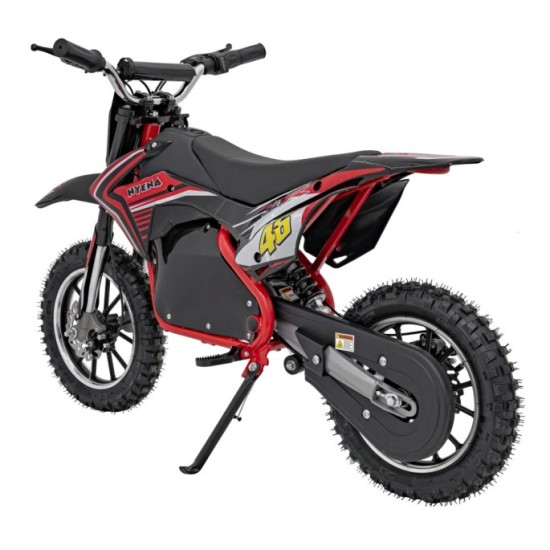 RAMIGO Elektrická motorka RENEGADE 50R, 500W 36V/9AH, nafukovacie kolesá, rýchlosť 24km/h, nosnosť 70kg, červená