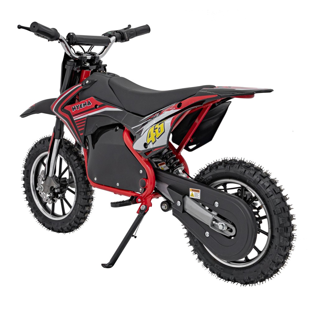 RAMIGO Elektrická motorka RENEGADE 50R, 500W 36V/9AH, nafukovacie kolesá, rýchlosť 24km/h, nosnosť 70kg, červená