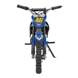JOKO Elektrická motorka RENEGADE 50R, 500W 36V/9AH, nafukovacie kolesá, rýchlosť 24km/h, nosnosť 70kg, modrá