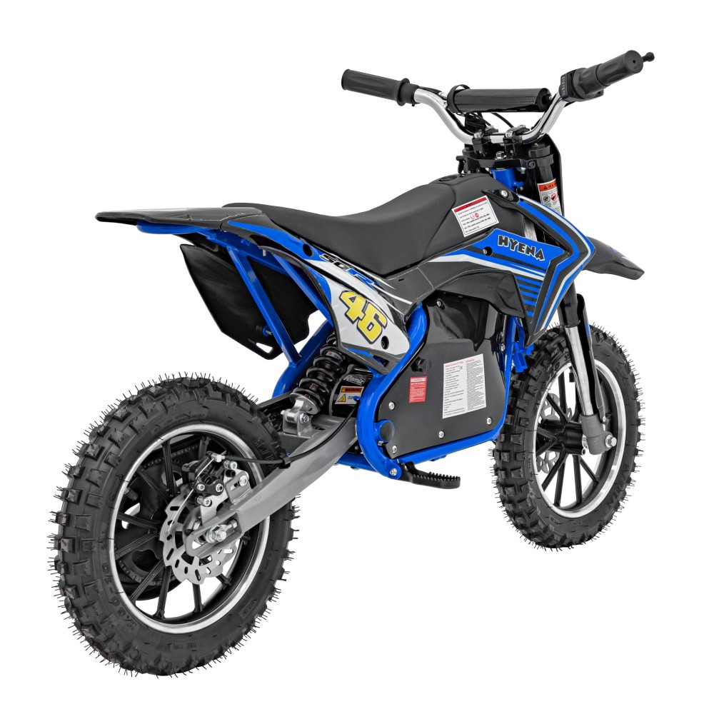 JOKO Elektrická motorka RENEGADE 50R, 500W 36V/9AH, nafukovacie kolesá, rýchlosť 24km/h, nosnosť 70kg, modrá