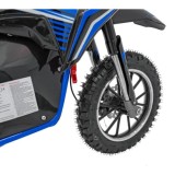 JOKO Elektrická motorka RENEGADE 50R, 500W 36V/9AH, nafukovacie kolesá, rýchlosť 24km/h, nosnosť 70kg, modrá