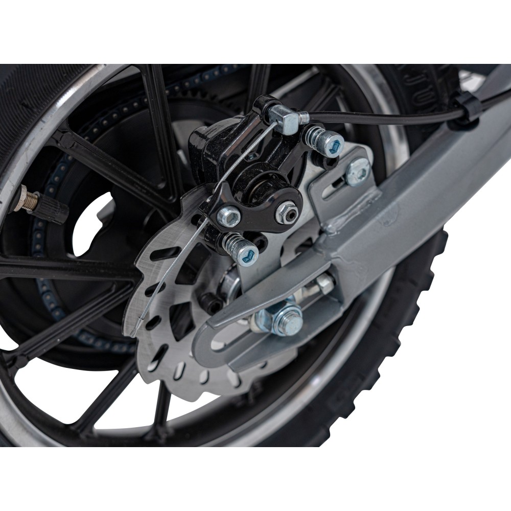 JOKO Elektrická motorka RENEGADE 50R, 500W 36V/9AH, nafukovacie kolesá, rýchlosť 24km/h, nosnosť 70kg, modrá