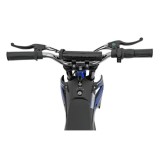 JOKO Elektrická motorka RENEGADE 50R, 500W 36V/9AH, nafukovacie kolesá, rýchlosť 24km/h, nosnosť 70kg, modrá