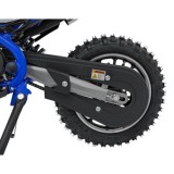 JOKO Elektrická motorka RENEGADE 50R, 500W 36V/9AH, nafukovacie kolesá, rýchlosť 24km/h, nosnosť 70kg, modrá