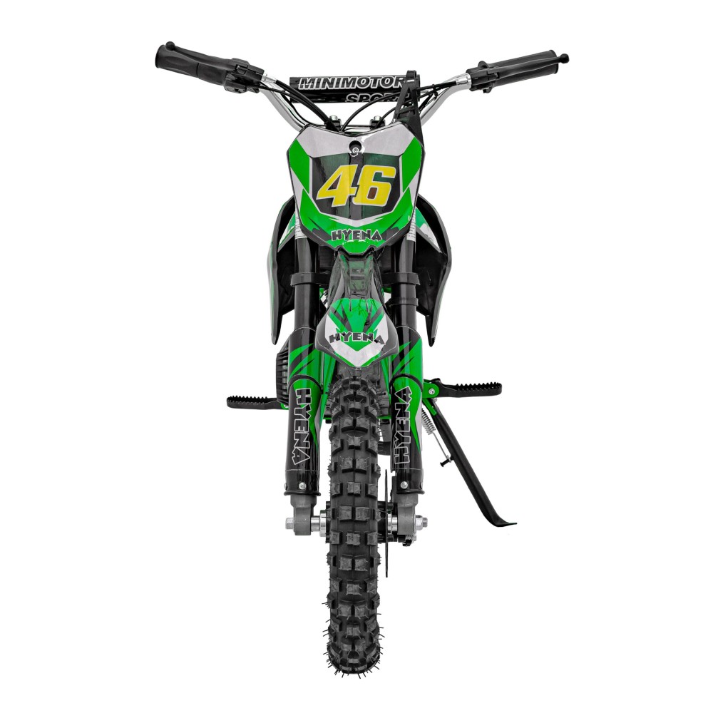 RAMIGO Elektrická motorka RENEGADE 50R, 500W 36V/9AH, nafukovacie kolesá, rýchlosť 24km/h, nosnosť 70kg, zelená