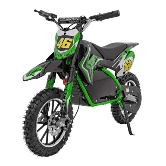 RAMIGO Elektrická motorka RENEGADE 50R, 500W 36V/9AH, nafukovacie kolesá, rýchlosť 24km/h, nosnosť 70kg, zelená