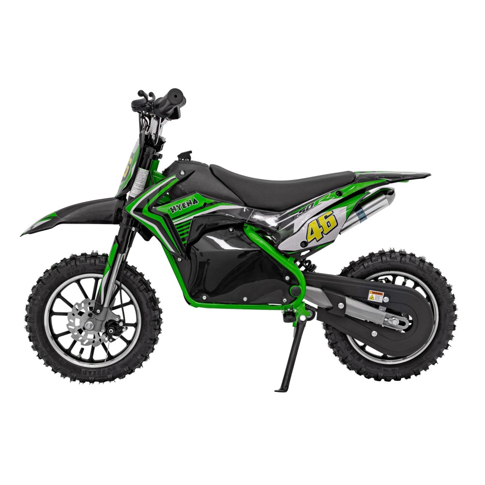 RAMIGO Elektrická motorka RENEGADE 50R, 500W 36V/9AH, nafukovacie kolesá, rýchlosť 24km/h, nosnosť 70kg, zelená