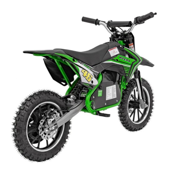 RAMIGO Elektrická motorka RENEGADE 50R, 500W 36V/9AH, nafukovacie kolesá, rýchlosť 24km/h, nosnosť 70kg, zelená