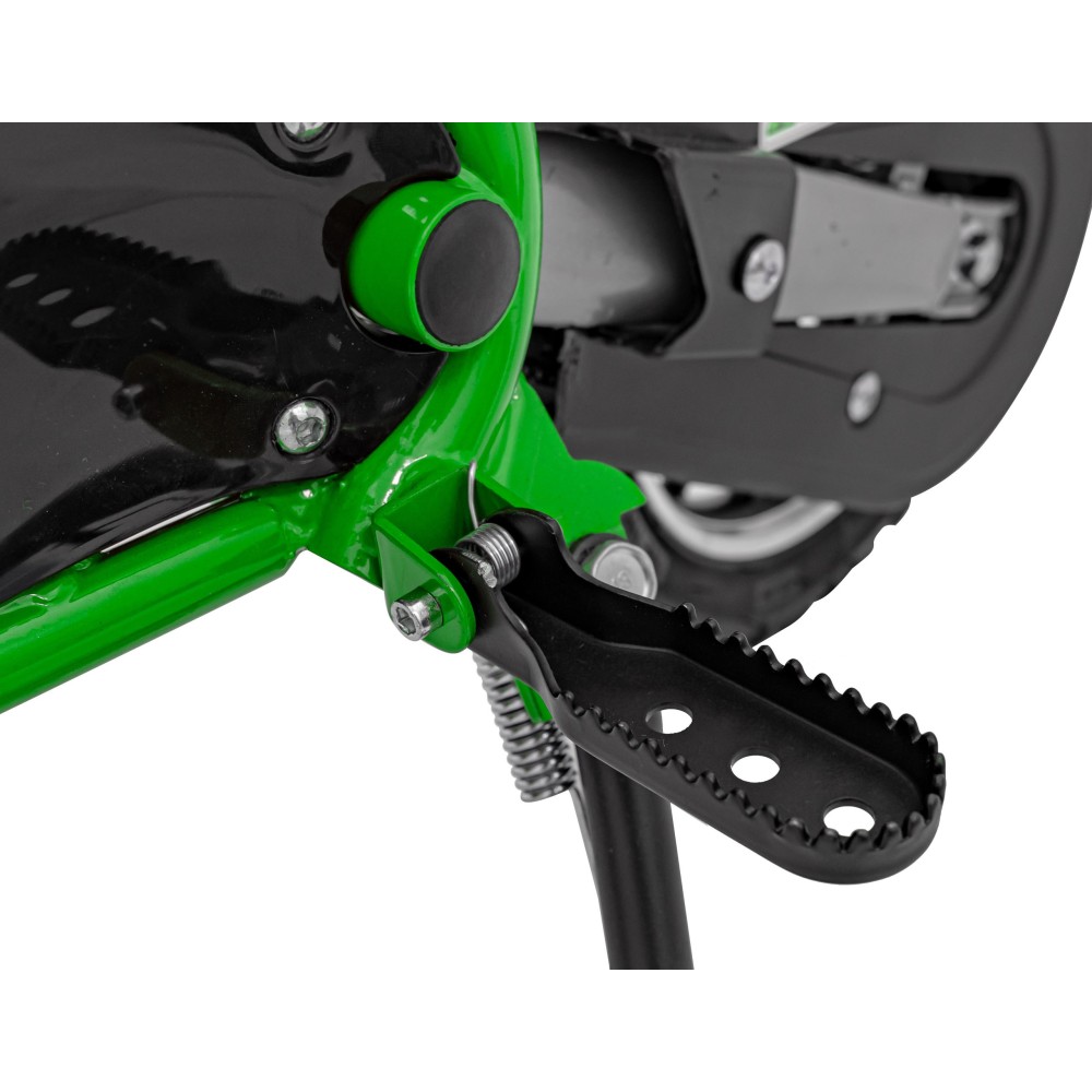 RAMIGO Elektrická motorka RENEGADE 50R, 500W 36V/9AH, nafukovacie kolesá, rýchlosť 24km/h, nosnosť 70kg, zelená