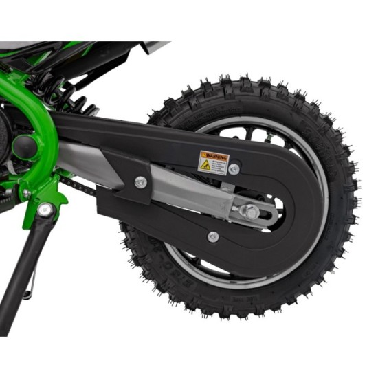RAMIGO Elektrická motorka RENEGADE 50R, 500W 36V/9AH, nafukovacie kolesá, rýchlosť 24km/h, nosnosť 70kg, zelená