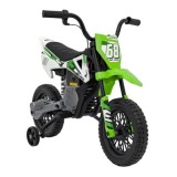 JOKO Elektrická Motorka Cross PANTONE 361C, zelená