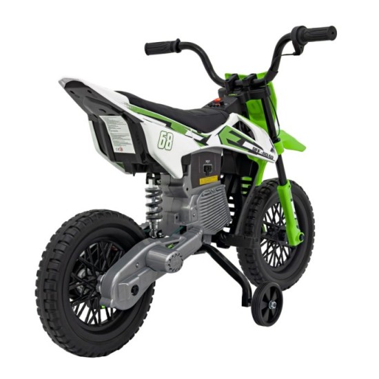 JOKO Elektrická Motorka Cross PANTONE 361C, zelená