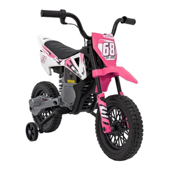 JOKO Elektrická Motorka Cross PANTONE 361C, ružová