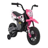 JOKO Elektrická Motorka Cross PANTONE 361C, ružová
