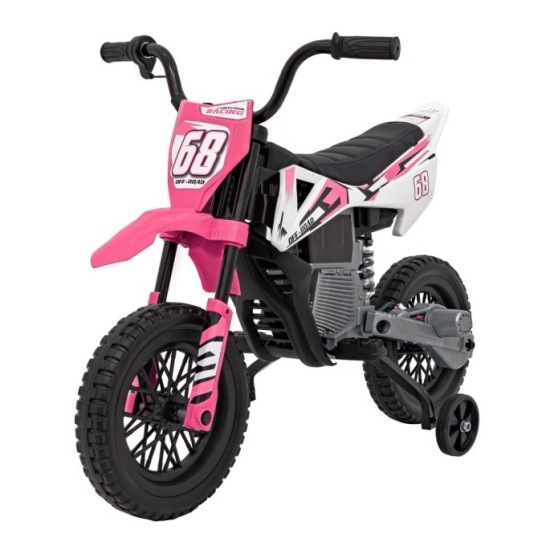 JOKO Elektrická Motorka Cross PANTONE 361C, ružová