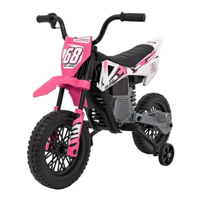 JOKO Elektrická Motorka Cross PANTONE 361C, ružová