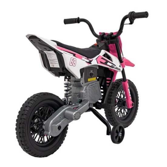 JOKO Elektrická Motorka Cross PANTONE 361C, ružová