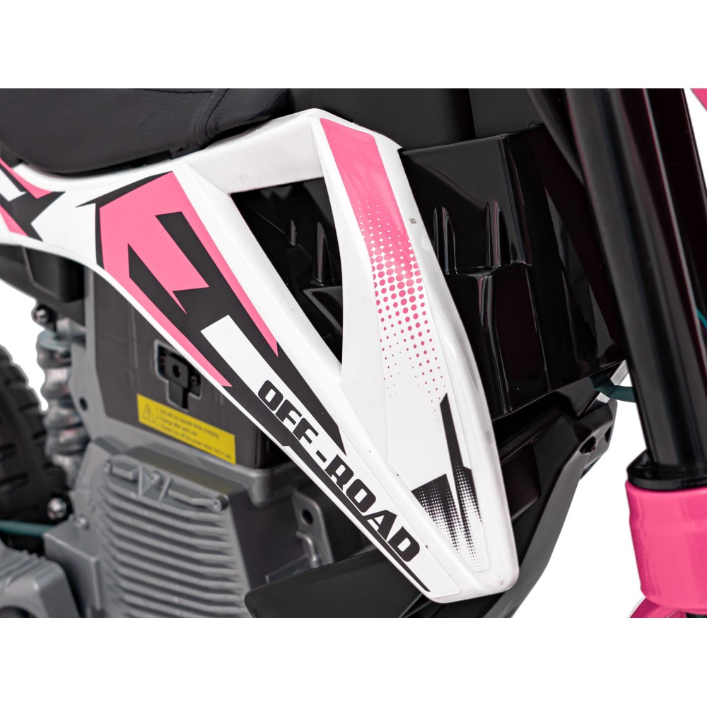 JOKO Elektrická Motorka Cross PANTONE 361C, ružová