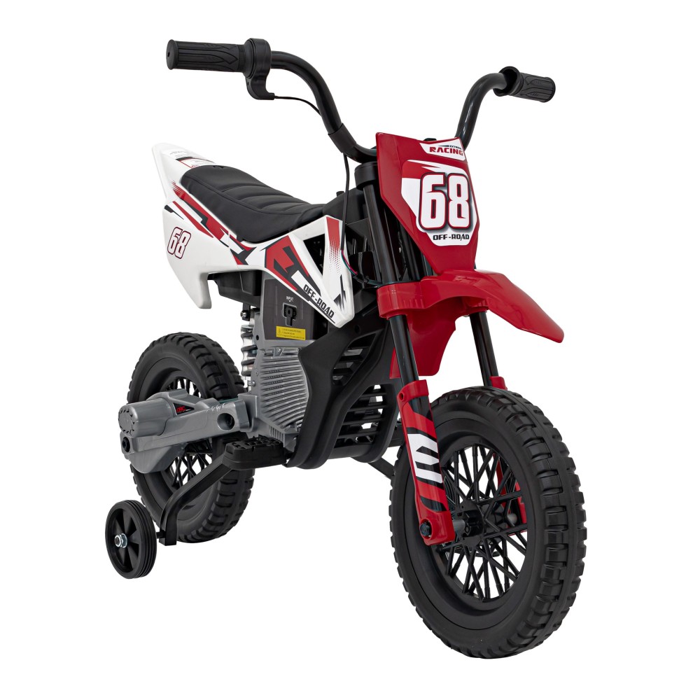 JOKO Elektrická Motorka Cross PANTONE 361C, červená