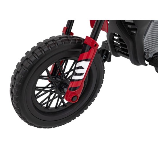 JOKO Elektrická Motorka Cross PANTONE 361C, červená