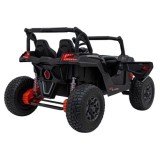 JOKO Elektrické autíčko BUGGY UTV X3 Off-Road 24V 4x200W, Dvojmiestne kožené sedadlo, nosnosť 90kg, penové kolesá, čierne