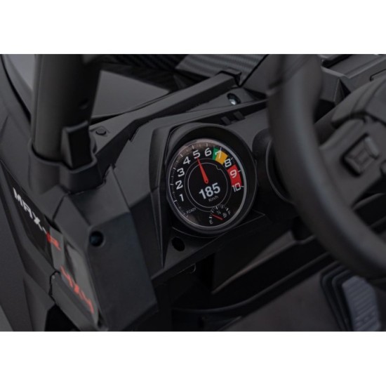 JOKO Elektrické autíčko BUGGY UTV X3 Off-Road 24V 4x200W, Dvojmiestne kožené sedadlo, nosnosť 90kg, penové kolesá, čierne