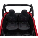 JOKO Elektrické autíčko BUGGY UTV X3 Off-Road 24V 4x200W, Dvojmiestne kožené sedadlo, nosnosť 90kg, penové kolesá, červené