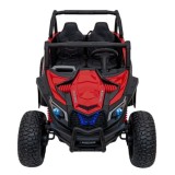 JOKO Elektrické autíčko BUGGY UTV X3 Off-Road 24V 4x200W, Dvojmiestne kožené sedadlo, nosnosť 90kg, penové kolesá, červené