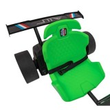 JOKO Elektrické Autíčko Motokára BIKE 21 s Funkciou DRIFTU, nafukovacie koleso, nosnosť 70kg, zelené