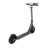 SPORTRIKE Skladacia kolobežka s ručnou brzdou, nosnosť 100kg, sivá