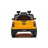 JOKO Elektrické Autíčko Ford Ranger LIFT, penové kolesá, kožené sedadlo, žlté
