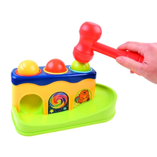 JOKO Plastová zatĺkačka pre deti + kladivo