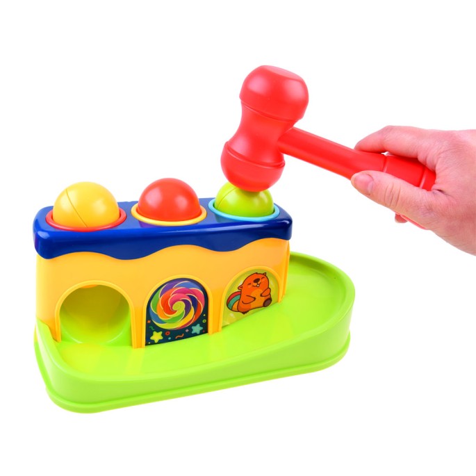 JOKO Plastová zatĺkačka pre deti + kladivo