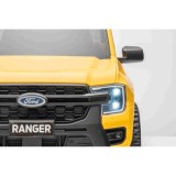 JOKO Elektrické Autíčko Ford Ranger LIFT, penové kolesá, kožené sedadlo, žlté