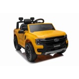 JOKO Elektrické Autíčko Ford Ranger LIFT, penové kolesá, kožené sedadlo, žlté