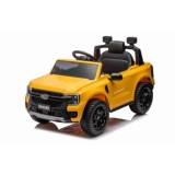 JOKO Elektrické Autíčko Ford Ranger LIFT, penové kolesá, kožené sedadlo, žlté